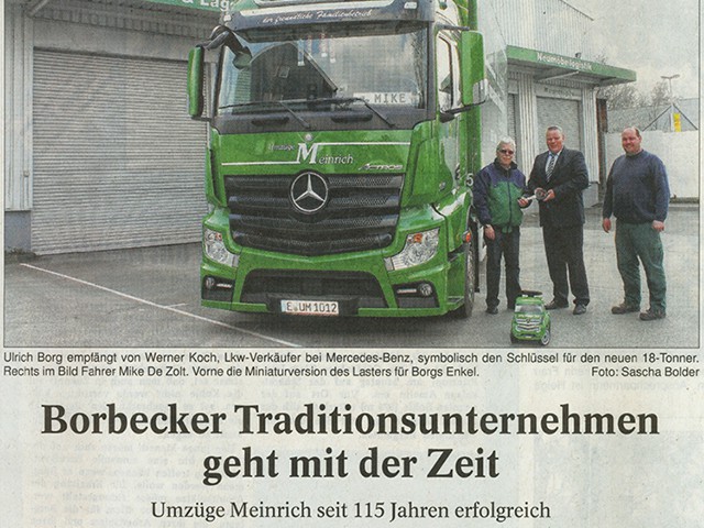 Umz&uuml;ge Meinrich geht mit der Zeit