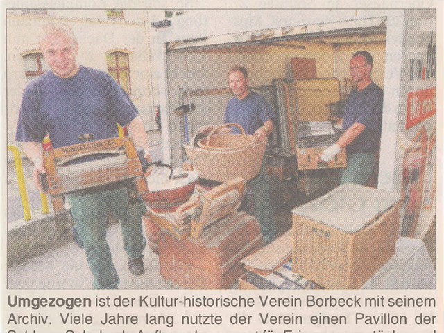 Kultur-Historische Verein zieht um